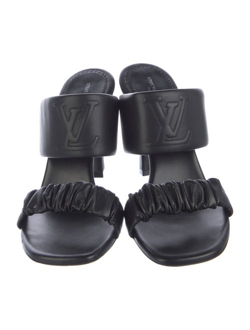 Louis Vuitton Leather Slides