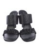 Louis Vuitton Leather Slides