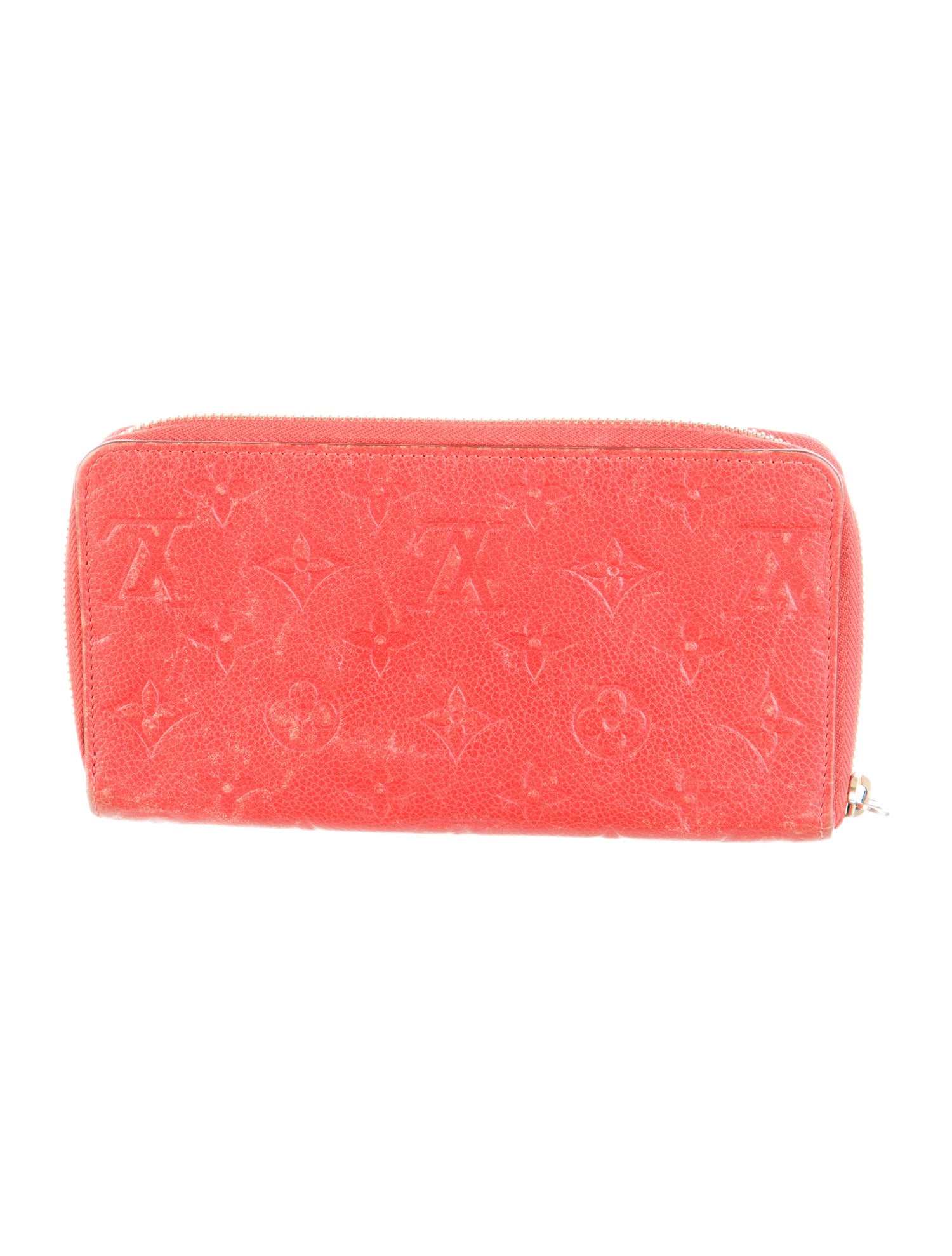 Louis Vuitton LV Monogram Empreinte Leather Zippy Wallet