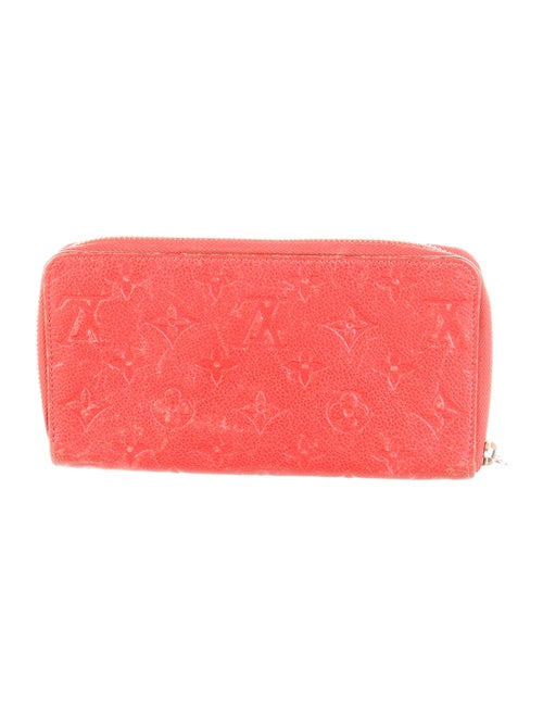 Louis Vuitton LV Monogram Empreinte Leather Zippy Wallet