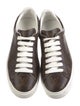 Louis Vuitton LV Monogram Leather Trim Embellishment Sneakers