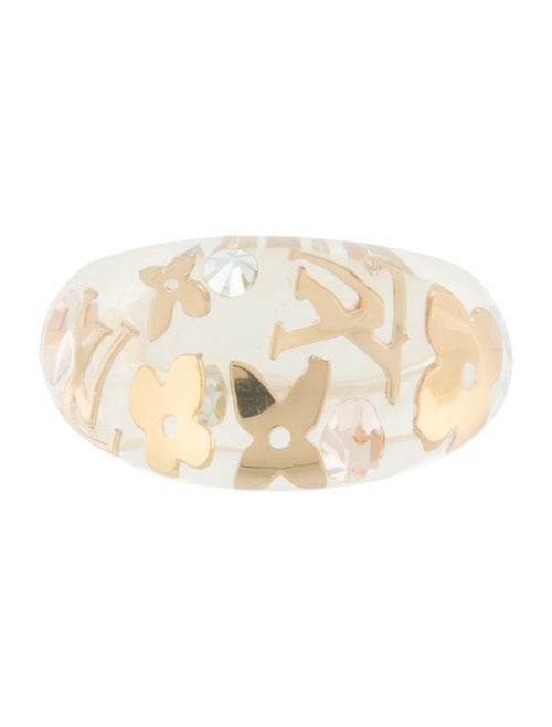 Louis Vuitton Crystal & Resin Inclusion Ring