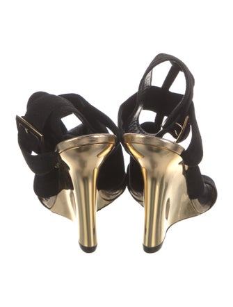 Louis Vuitton Suede Gladiator Sandals