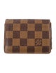 Louis Vuitton 2003 Damier Ebene Pattern Wallet