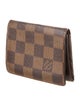 Louis Vuitton 2003 Damier Ebene Pattern Wallet