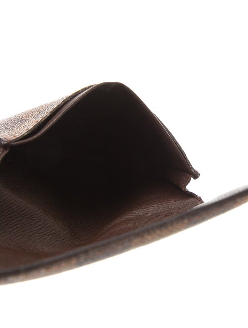 Louis Vuitton 2003 Damier Ebene Pattern Wallet