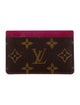 Louis Vuitton 2018 LV Monogram Card Holder