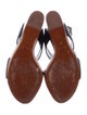 Louis Vuitton Leather Slingback Sandals