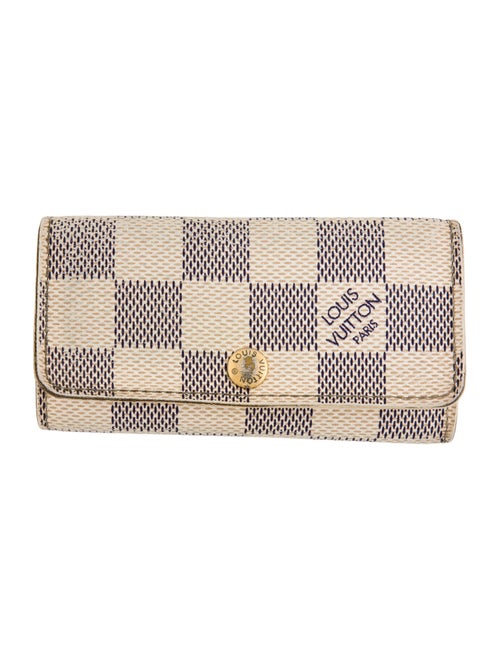 Louis Vuitton Damier Azur 4 Key Holder