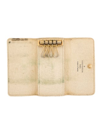 Louis Vuitton Damier Azur 4 Key Holder