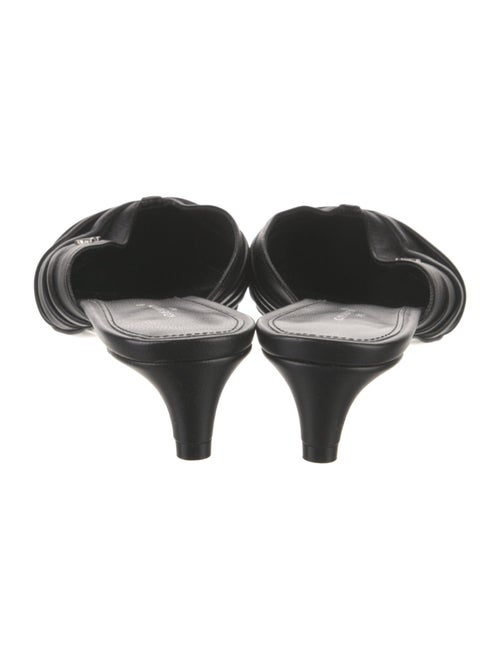 Louis Vuitton LV Monogram Leather Mules