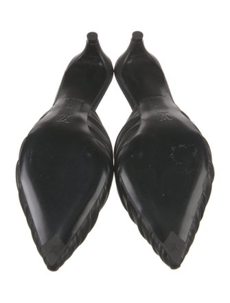 Louis Vuitton LV Monogram Leather Mules