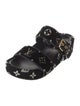 Louis Vuitton Monogram Idylle Pattern Velvet Slides