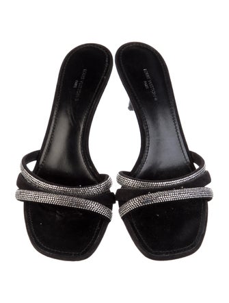 Louis Vuitton 2022 Suede Slides