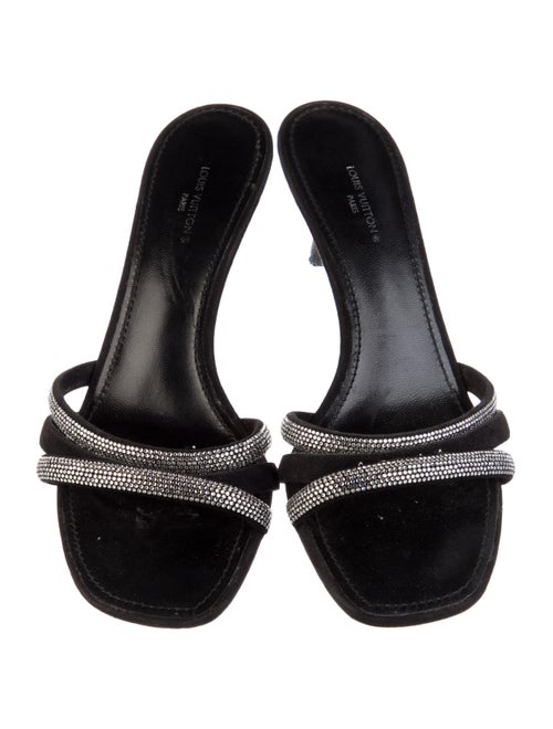 Louis Vuitton 2022 Suede Slides