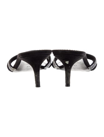 Louis Vuitton 2022 Suede Slides