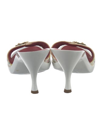 Louis Vuitton Multicolore Monogram Pattern Mules
