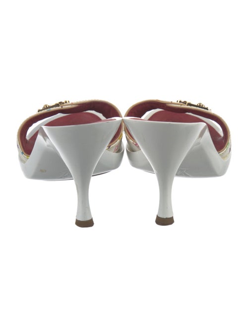 Louis Vuitton Multicolore Monogram Pattern Mules