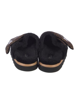 Louis Vuitton LV Monogram Shearling Sneakers