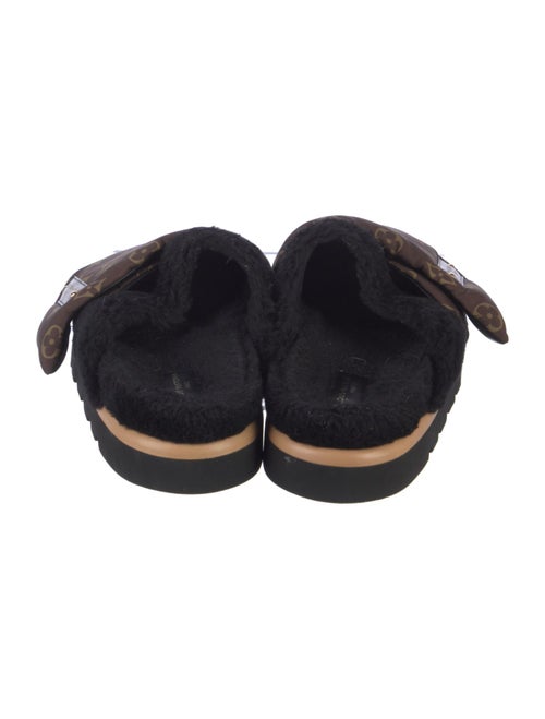 Louis Vuitton LV Monogram Shearling Sneakers