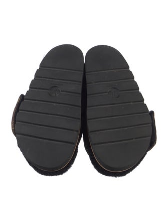 Louis Vuitton LV Monogram Shearling Sneakers