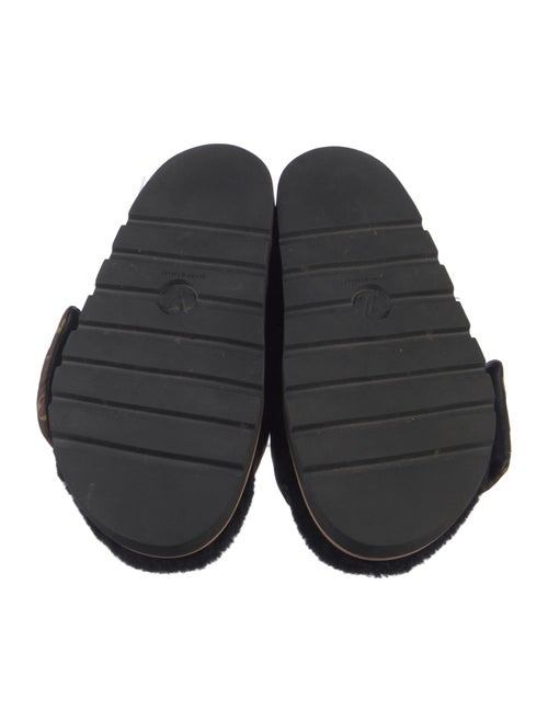 Louis Vuitton LV Monogram Shearling Sneakers