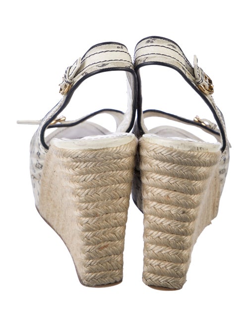 Louis Vuitton LV Monogram Canvas Slingback Sandals