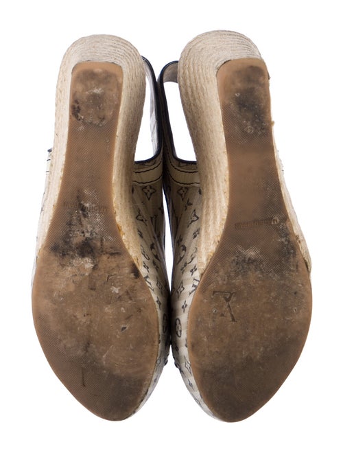 Louis Vuitton LV Monogram Canvas Slingback Sandals