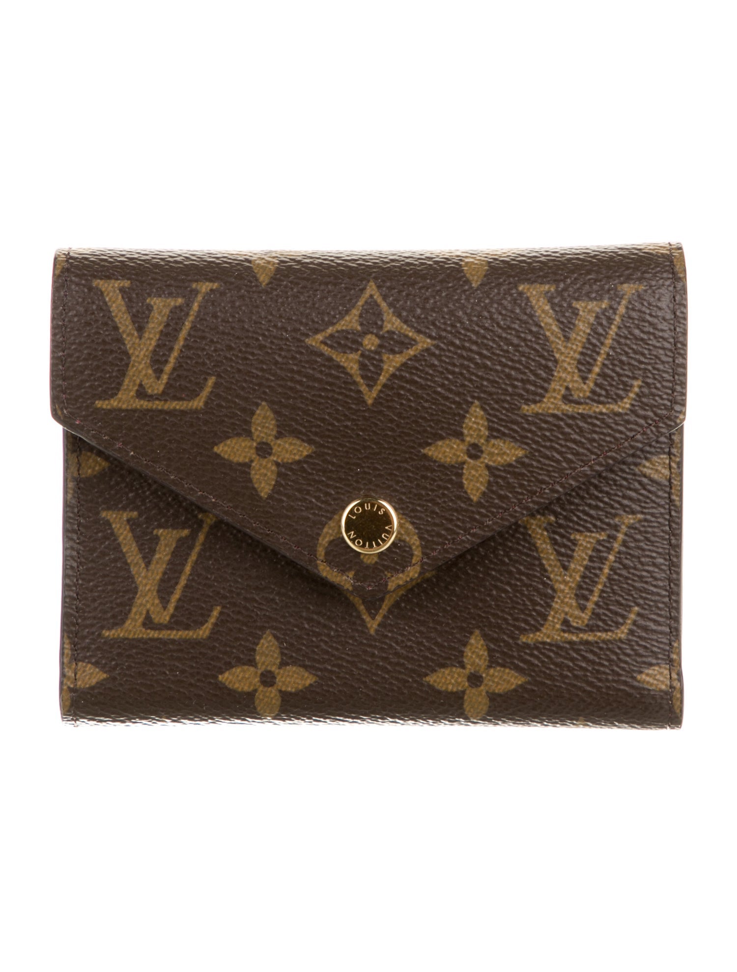 Louis Vuitton LV Monogram Coated Canvas Victorine Wallet