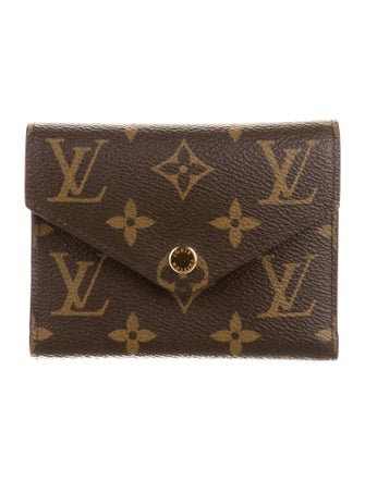 Louis Vuitton LV Monogram Coated Canvas Victorine Wallet
