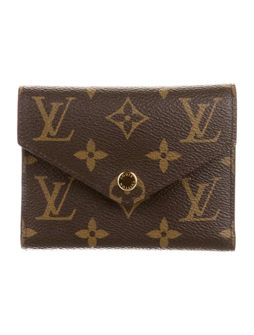 Louis Vuitton LV Monogram Coated Canvas Victorine Wallet