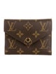 Louis Vuitton LV Monogram Coated Canvas Victorine Wallet