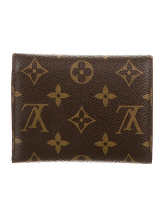 Louis Vuitton LV Monogram Coated Canvas Victorine Wallet