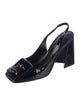 Louis Vuitton Patent Leather Slingback Pumps