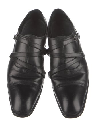 Louis Vuitton Leather Monk Straps