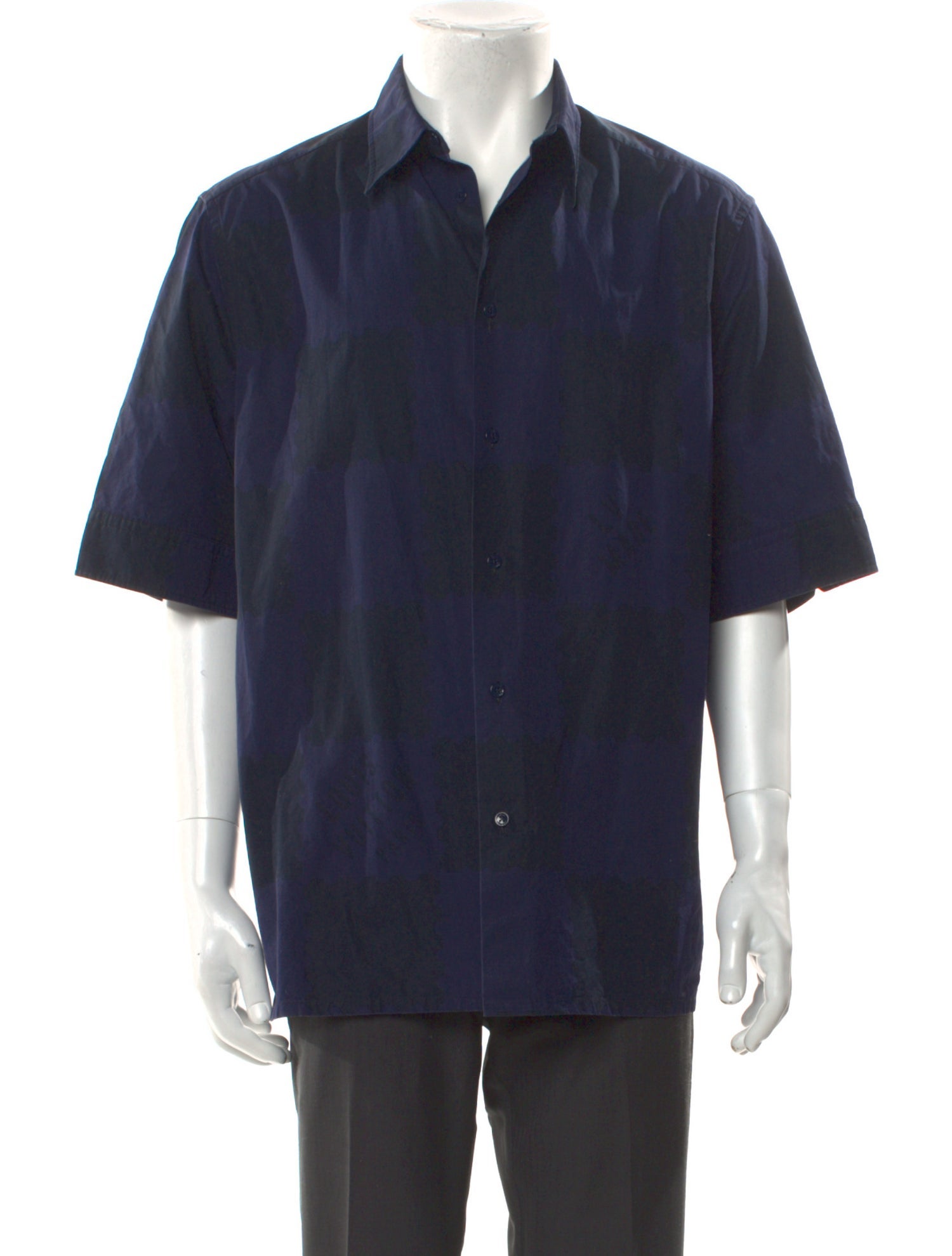 Louis Vuitton x Nigo 2022 Damier Graphite Pattern Shirt