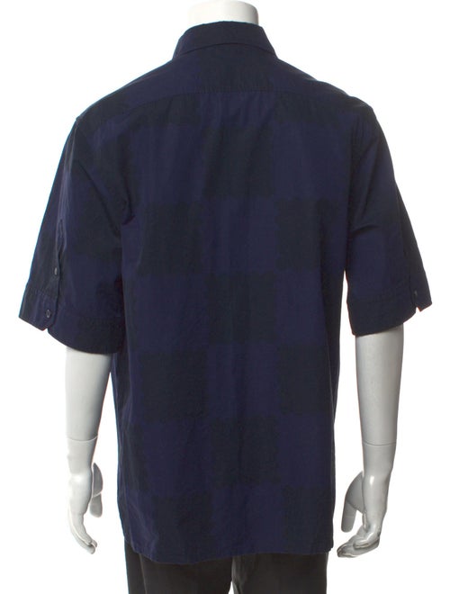 Louis Vuitton x Nigo 2022 Damier Graphite Pattern Shirt