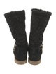 Louis Vuitton 2012 LV Monogram Moto Boots