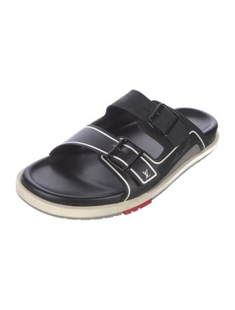 Louis Vuitton Leather Slides