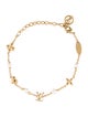 Louis Vuitton Pearl LV Heart Link Bracelet