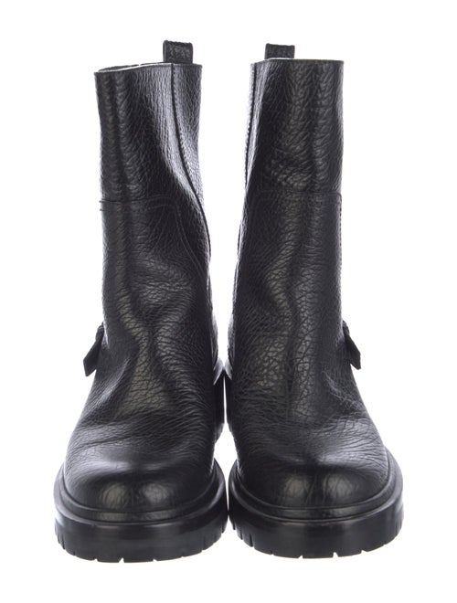 Louis Vuitton Leather Moto Boots