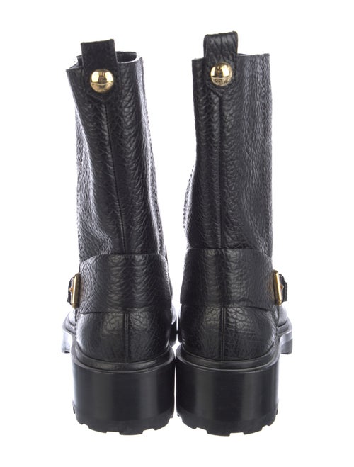 Louis Vuitton Leather Moto Boots