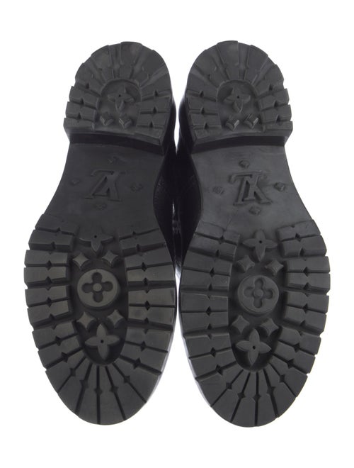 Louis Vuitton Leather Moto Boots