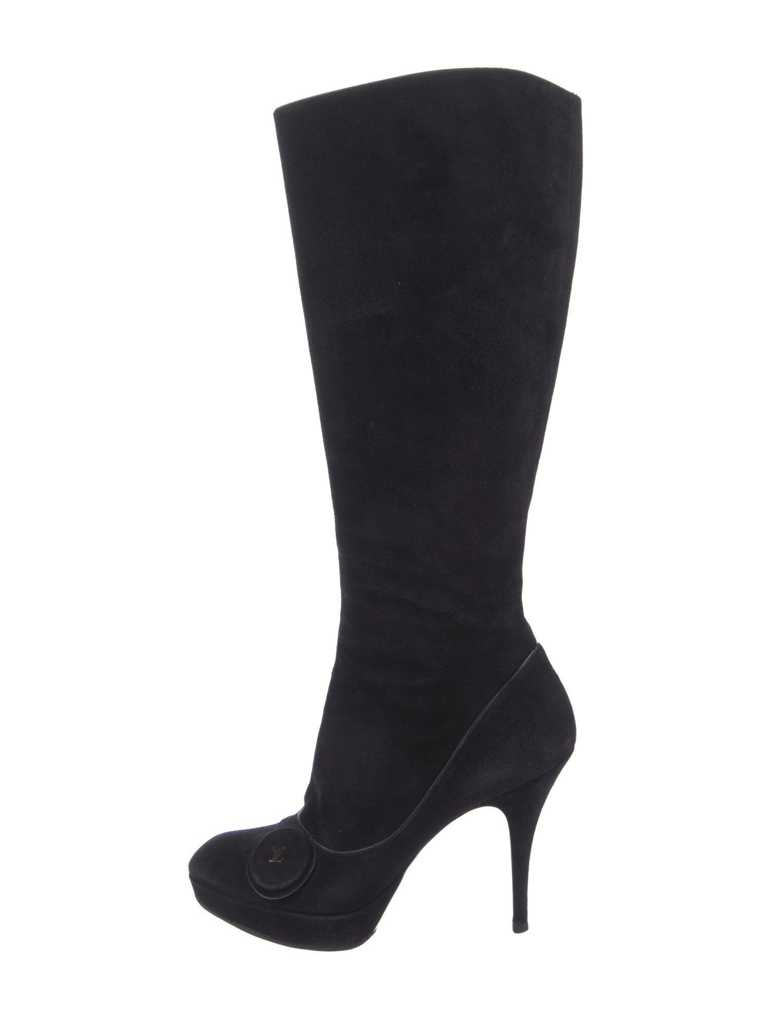 Louis Vuitton LV Monogram Suede Boots