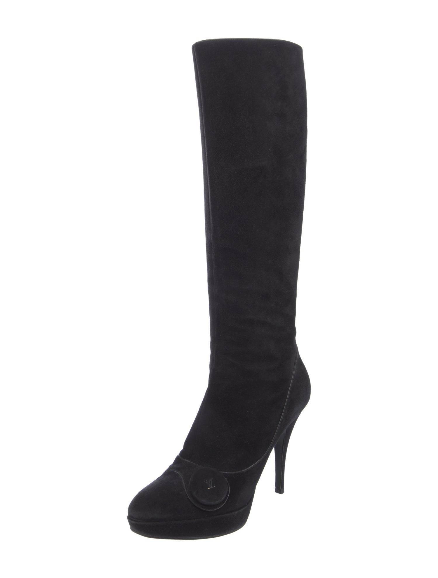 Louis Vuitton LV Monogram Suede Boots