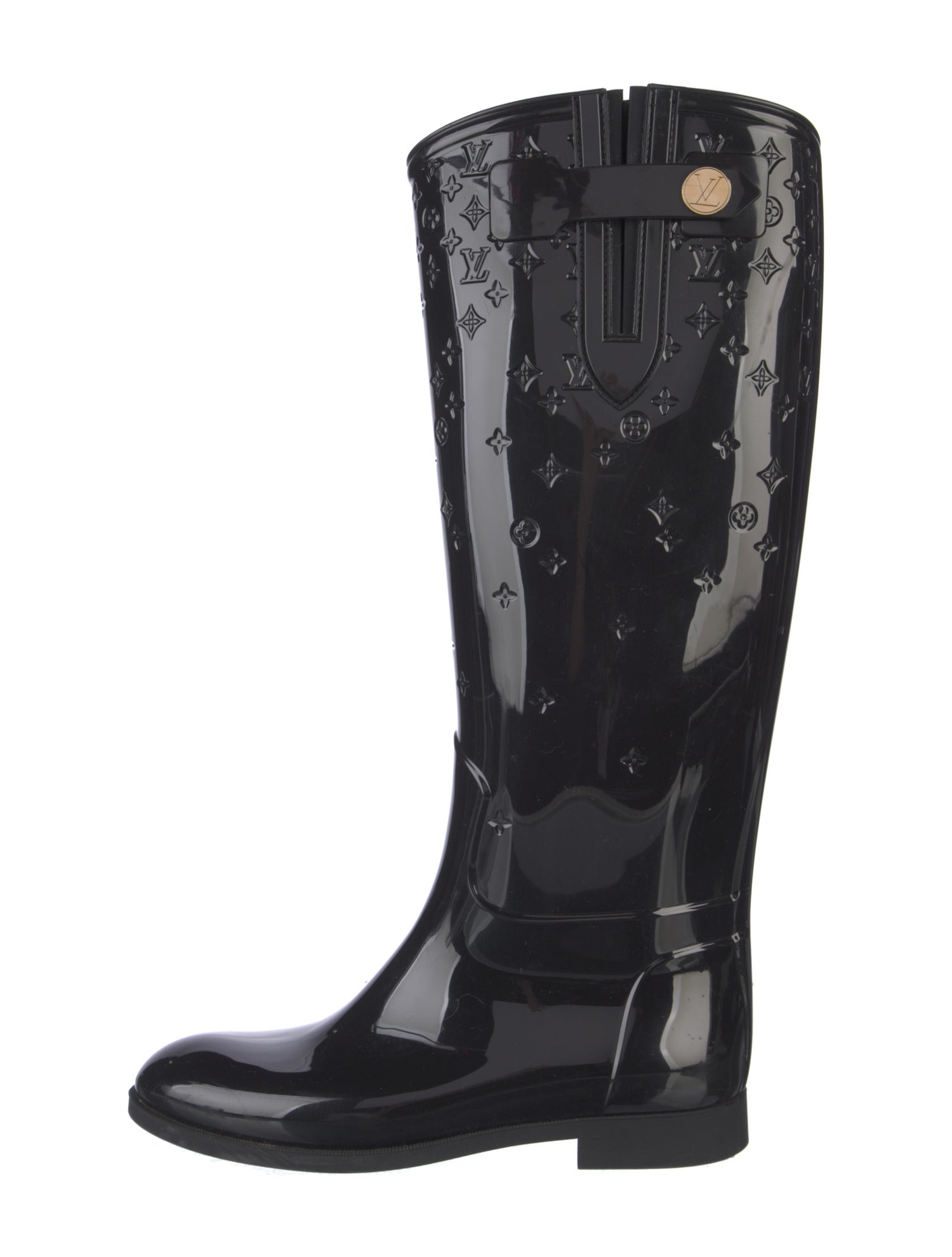 Louis Vuitton LV Monogram Rubber Rain Boots