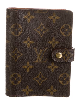 Louis Vuitton LV Monogram Coated Canvas Agenda