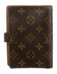 Louis Vuitton LV Monogram Coated Canvas Agenda