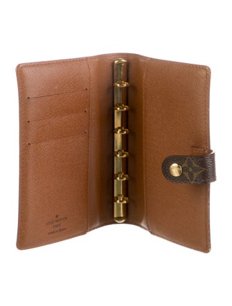Louis Vuitton LV Monogram Coated Canvas Agenda