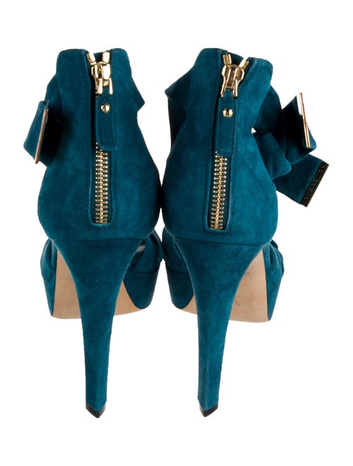 Louis Vuitton Suede Sandals